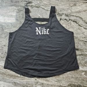 Nike cut out back tank